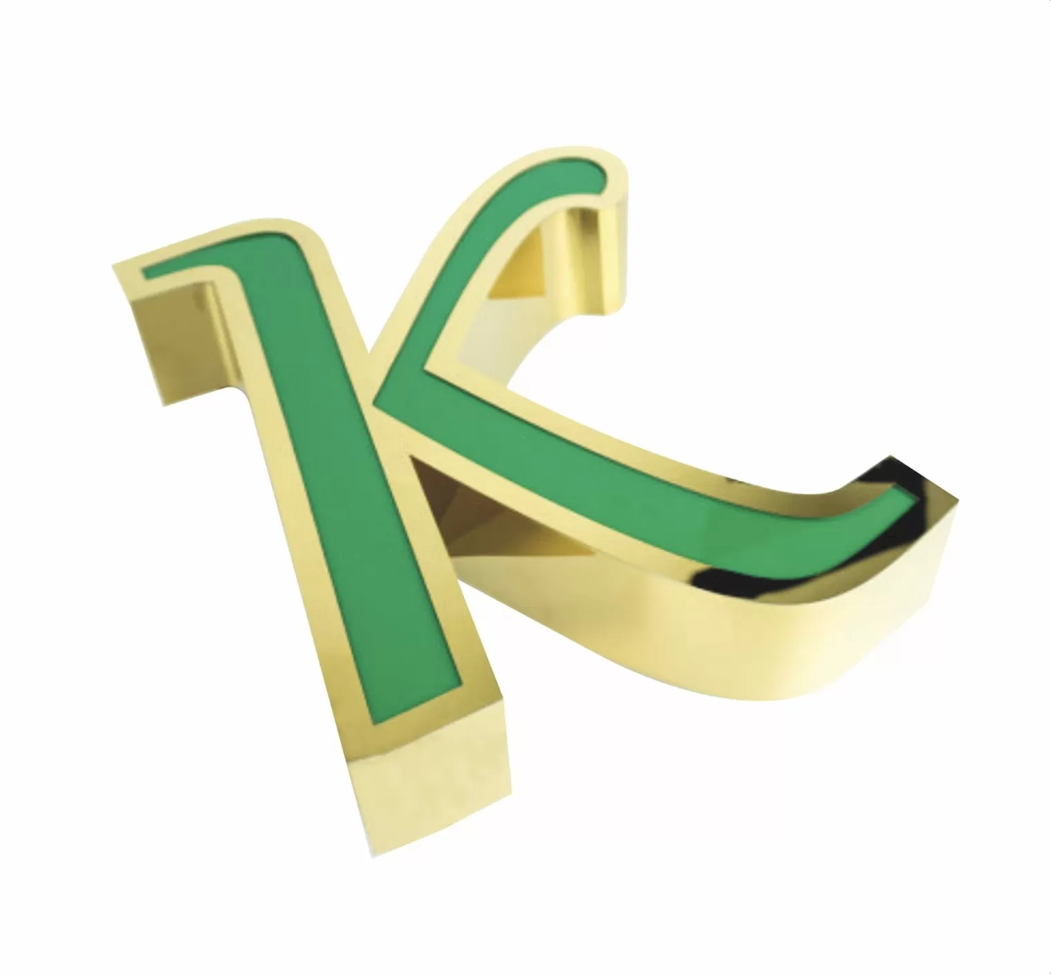 GOLD FİLELİ KUTU HARF