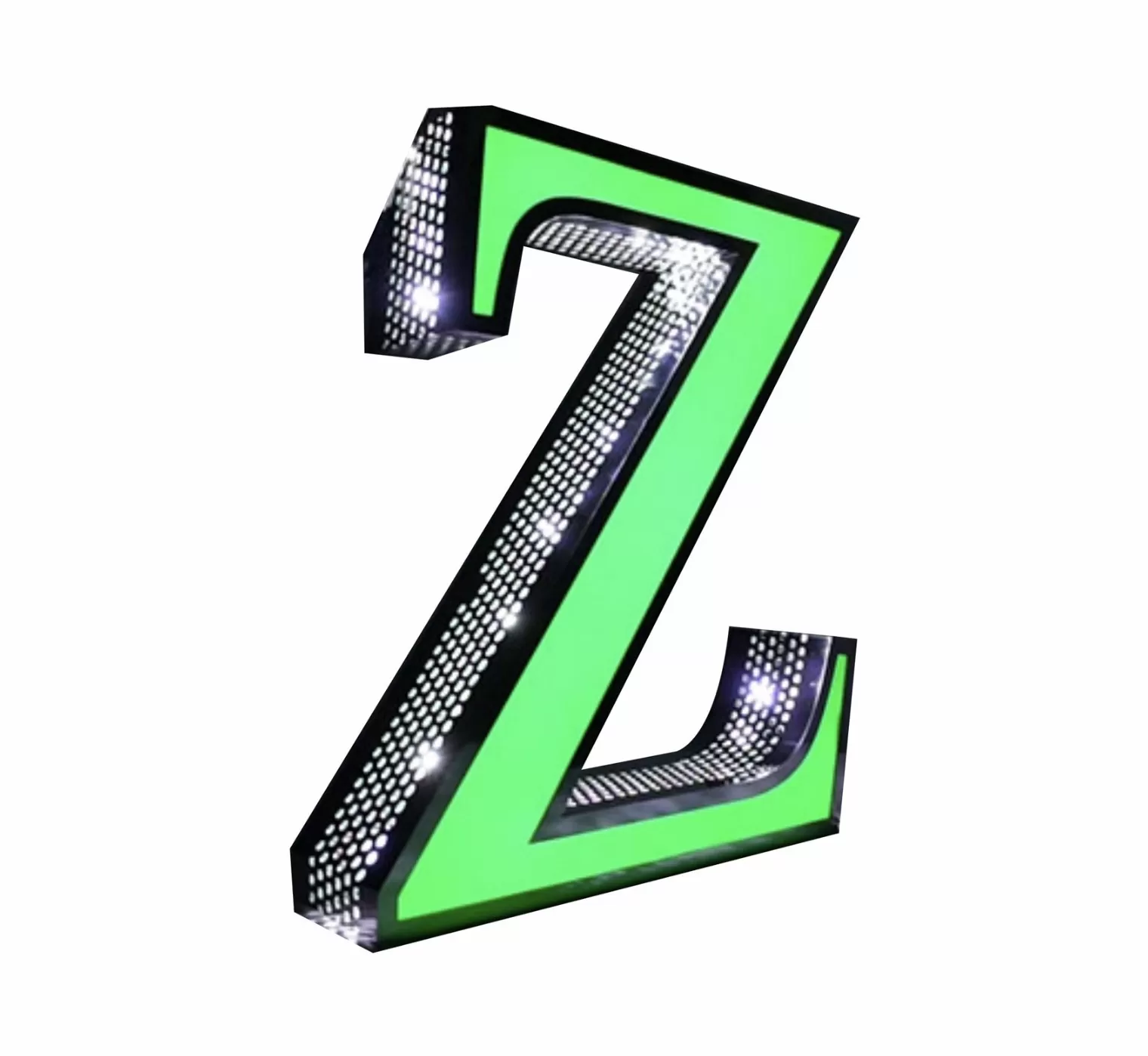 YAN BANT DELİKLİ KUTU HARF